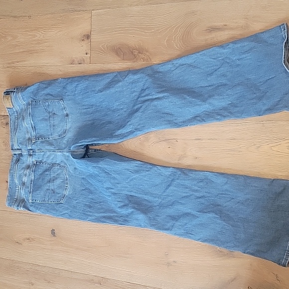 American Eagle Kick Boot Stretch Denim Blue Jeans Plus Size 18 - Picture 7 of 9